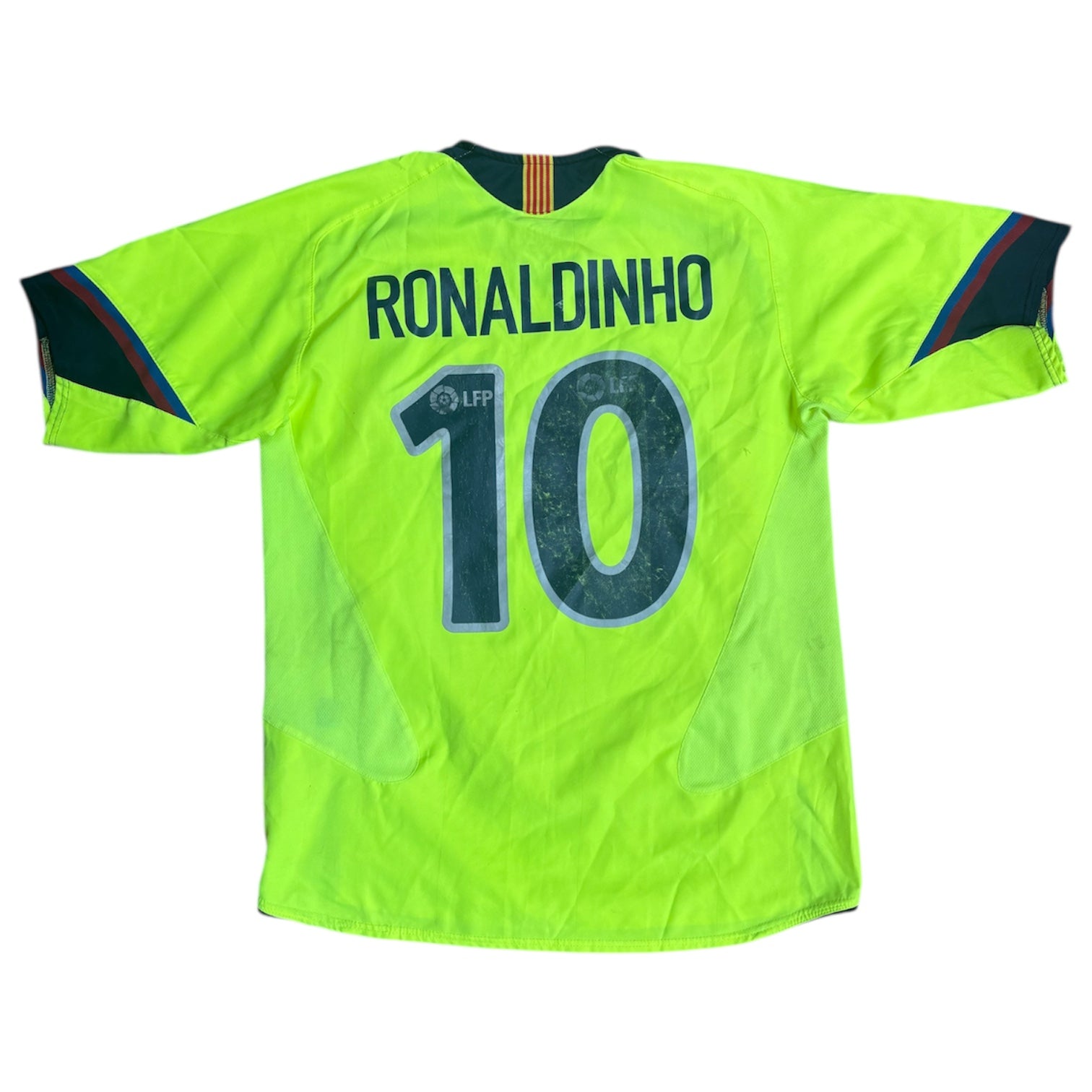 Barcelona 05/06 Away Shirt (Ronaldinho Nameset) M