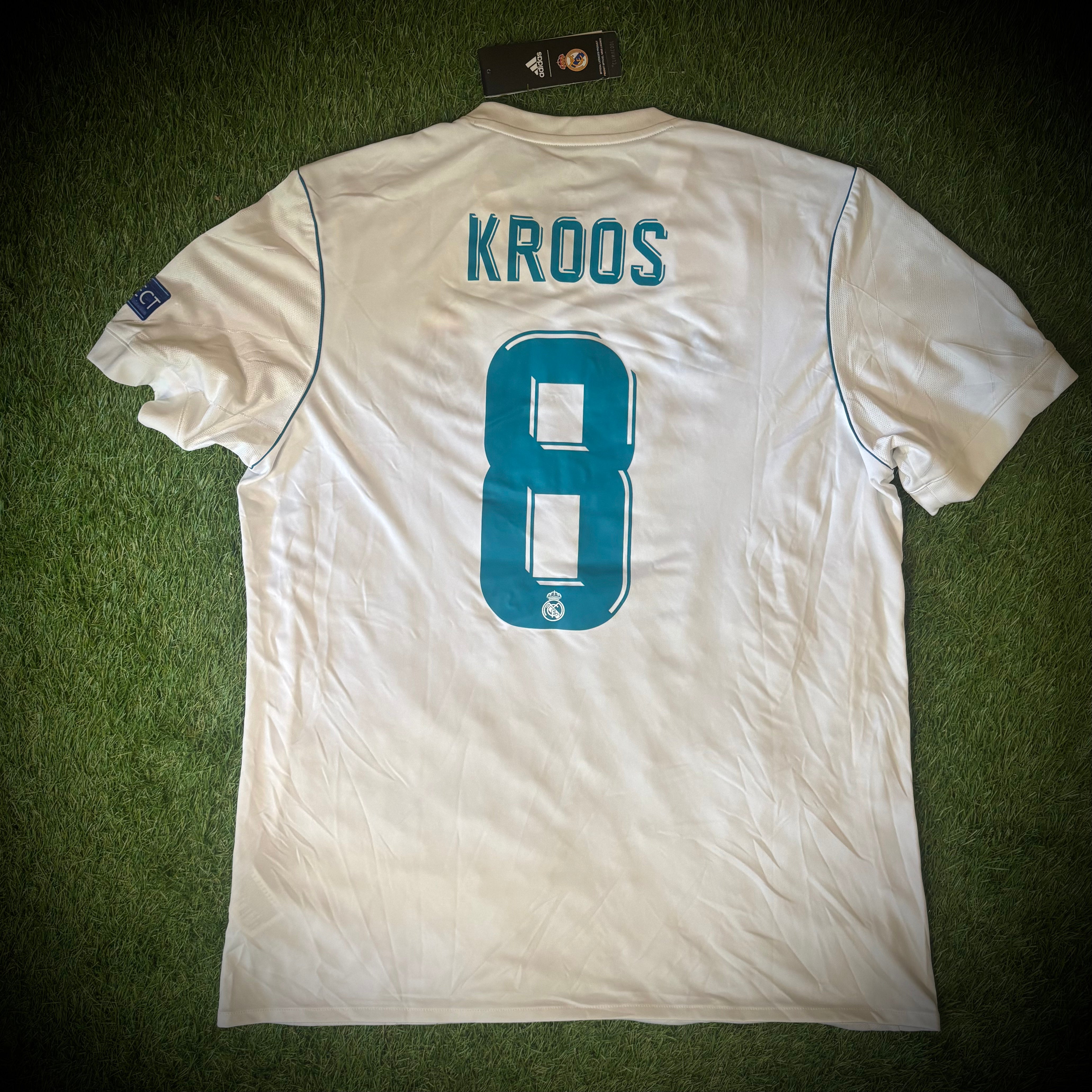 Real Madrid 17/18 Home Shirt-TONI KROOS 8