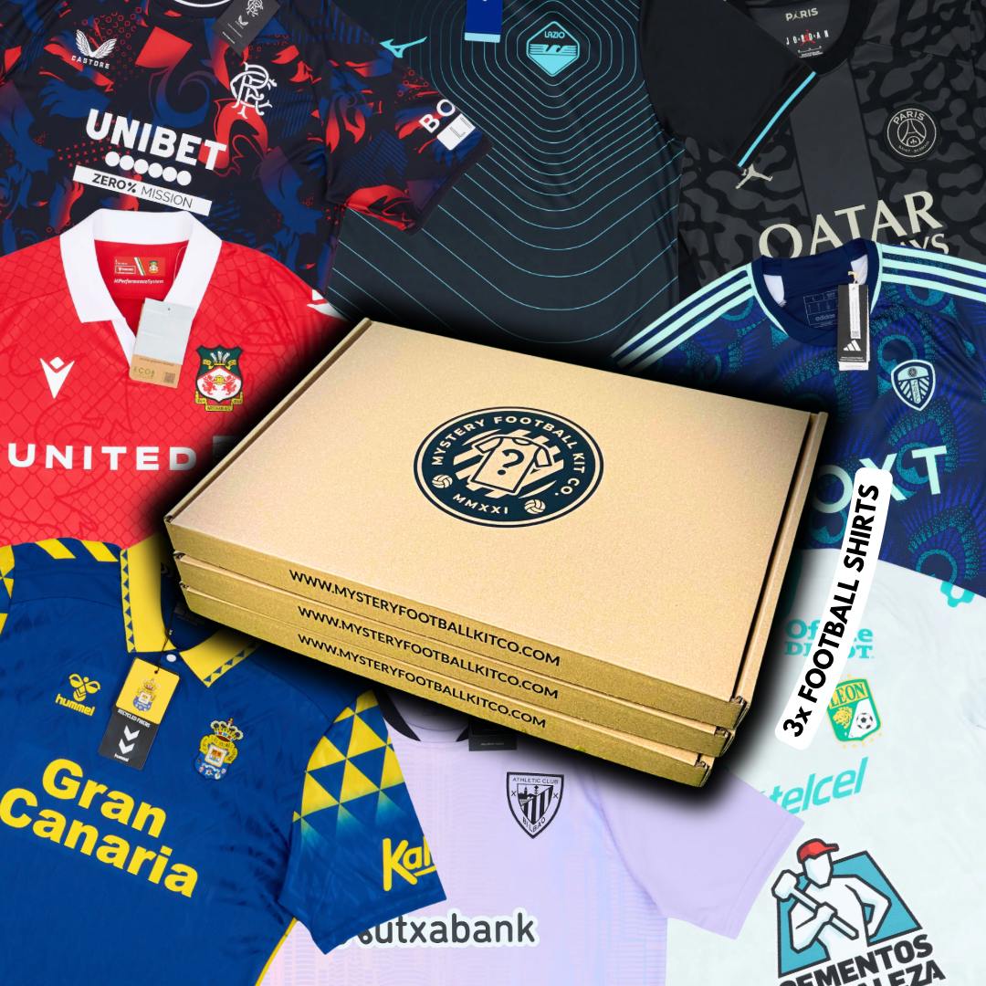 Men’s Mystery Triple Football Kit Box(x3 Shirts)