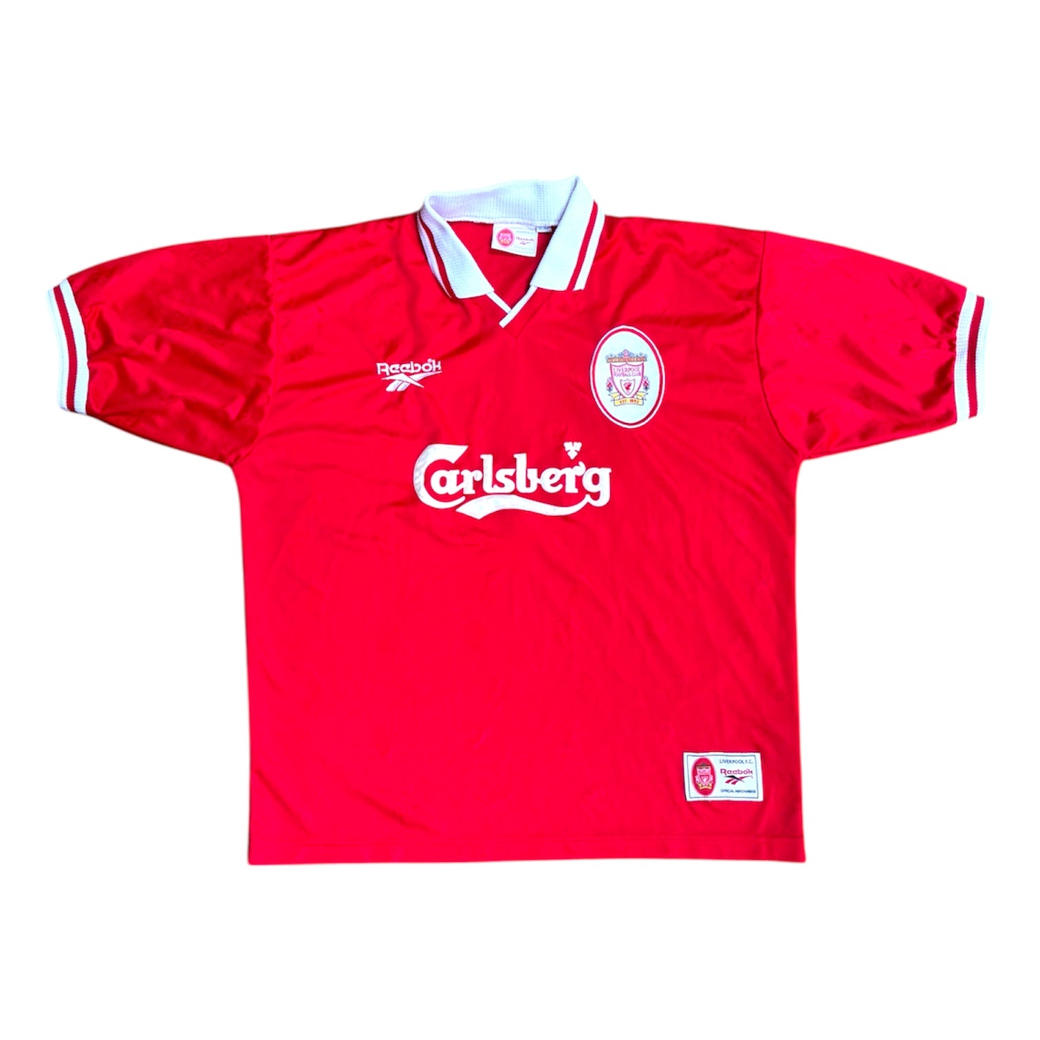 Liverpool Fc Home Shirt 96/98 L