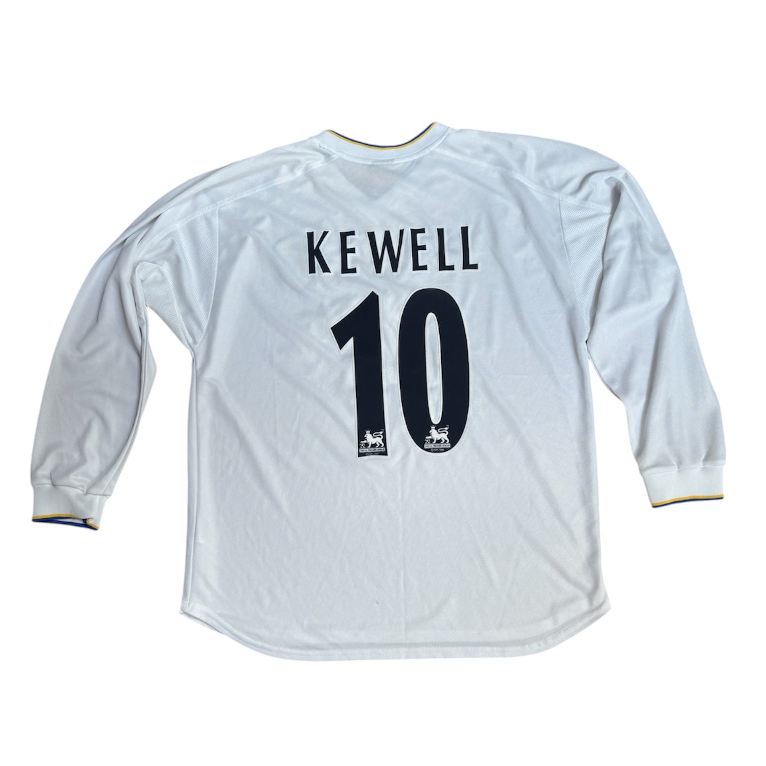 Leeds United 01/02 Home Shirt (Kewell nameset) L