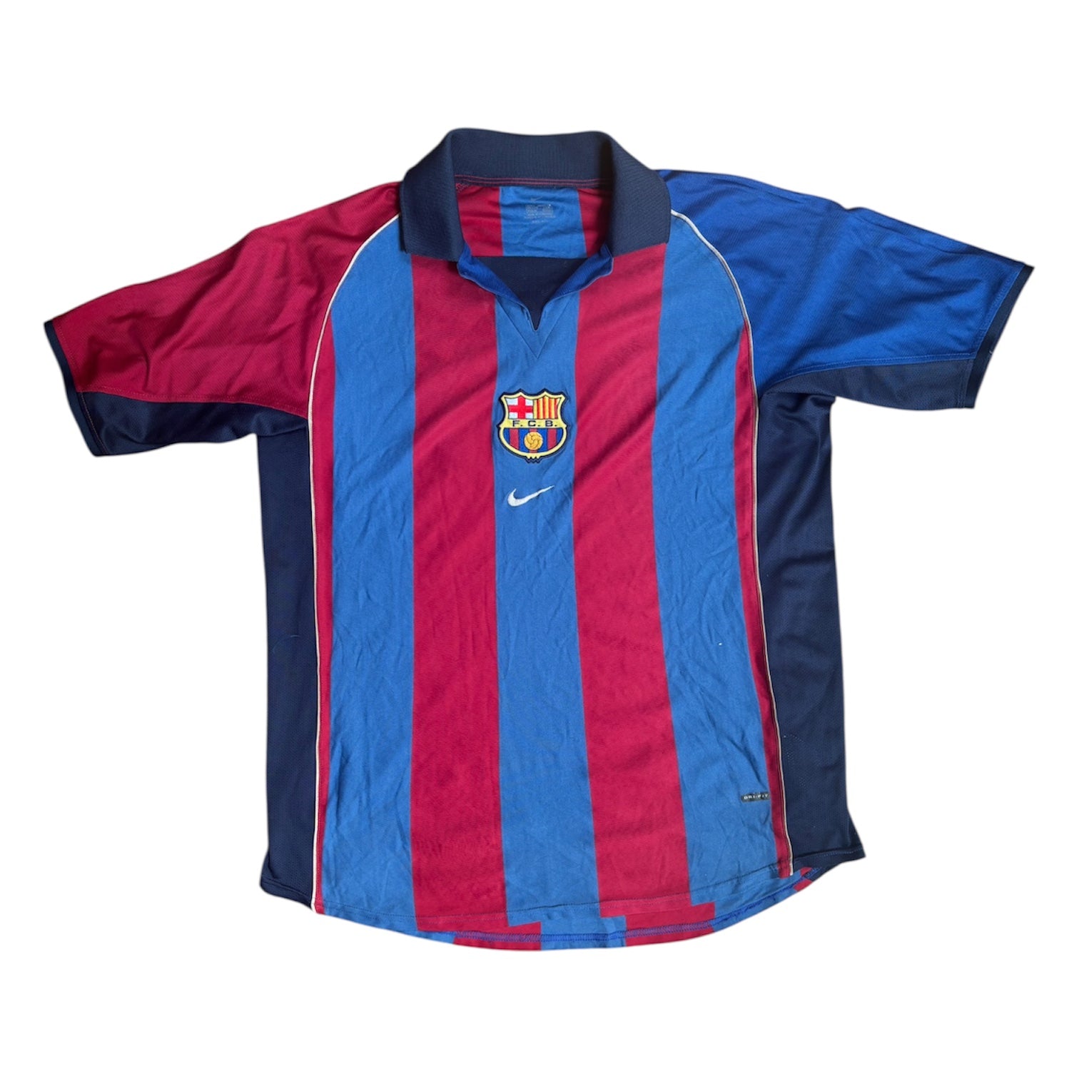 Barcelona 01/02 Home Shirt L