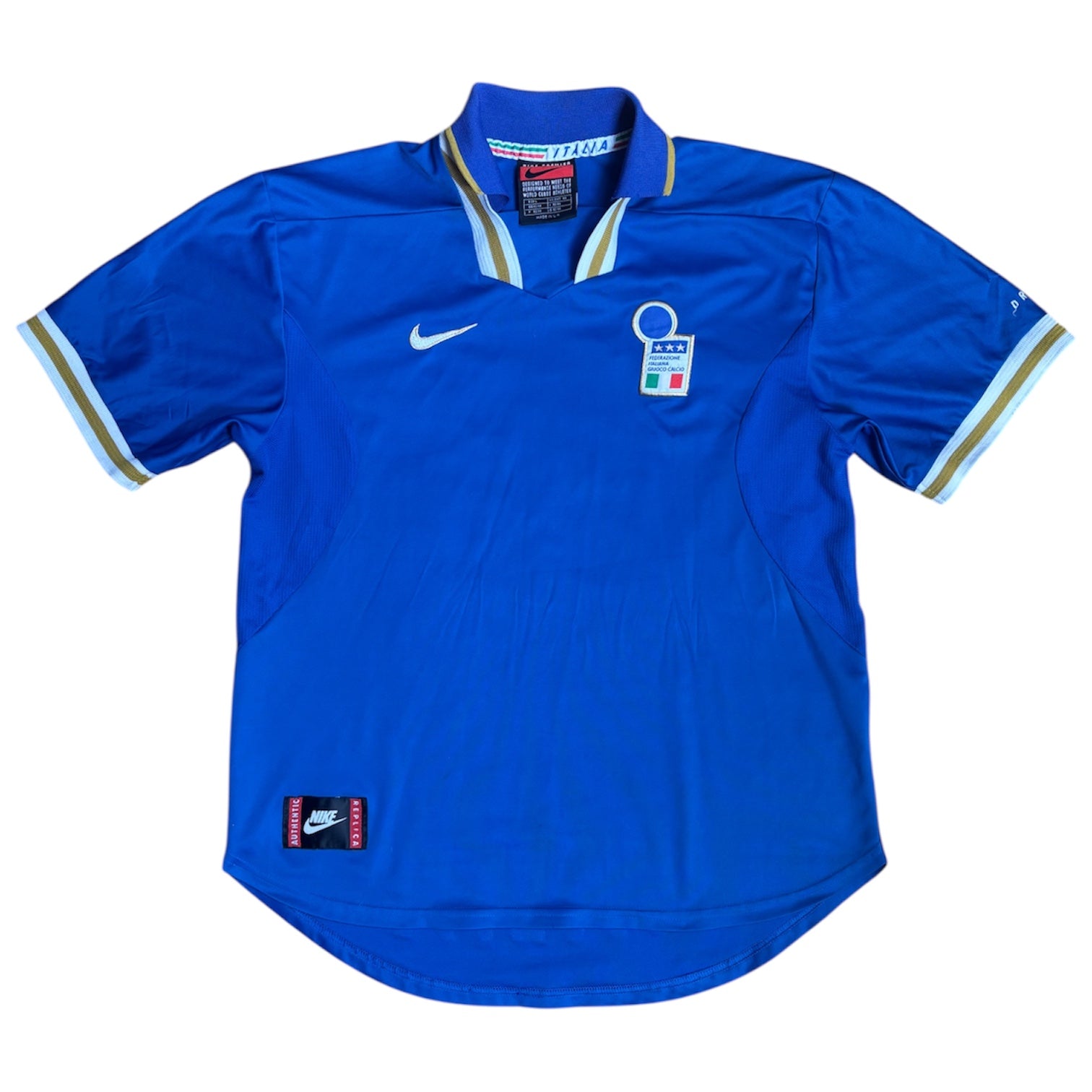 Italy 96 Home Shirt (Zola Nameset) M