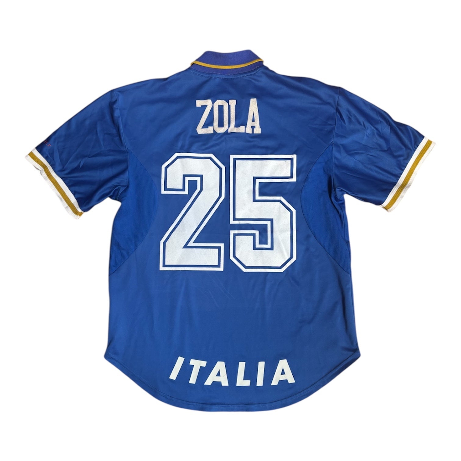 Italy 96 Home Shirt (Zola Nameset) M